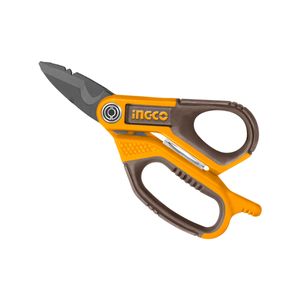 Tesoura Eletricista 7" Inox Titanio INGCO