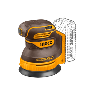 Lixadeira Roto-Orbital INGCO 5" Bateria 20V P20S