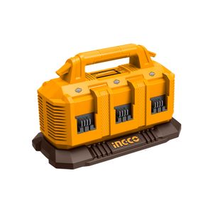 Carregador de Bateria 6 Portas Bivolt Linha P20S INGCO