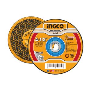 Disco Desbaste Metal 4½"×6.0×22.2 mm INGCO